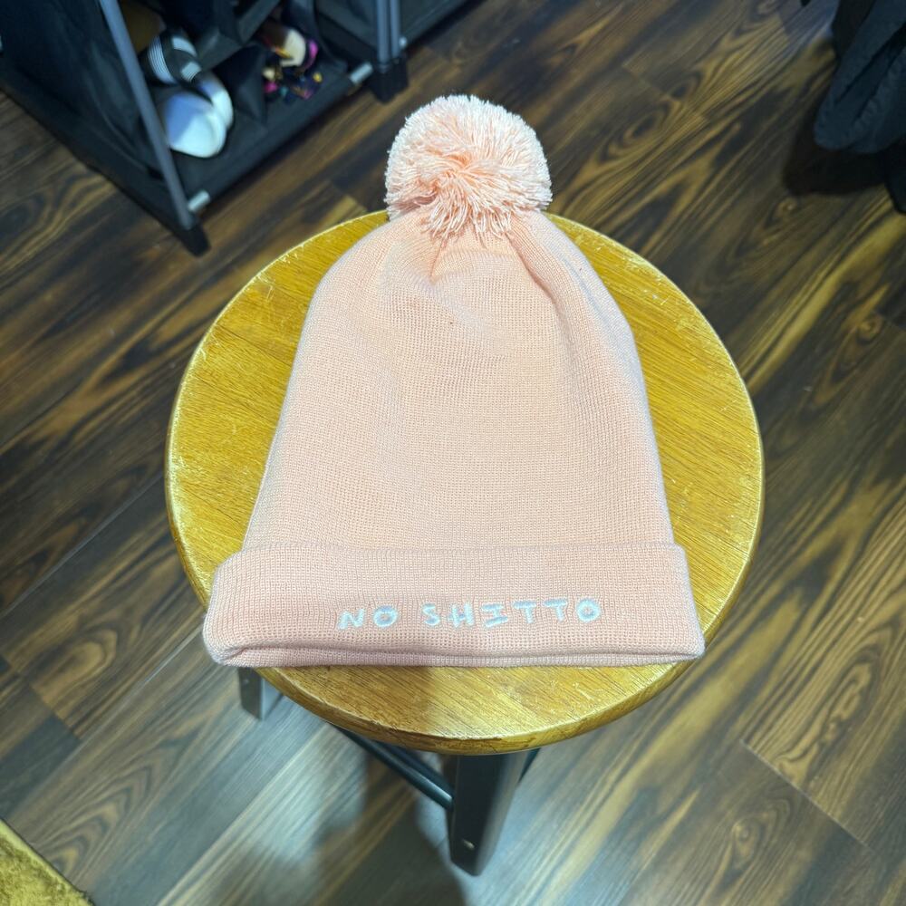 NWT Shitto Kun Knit Pom Pom Beanie One Size